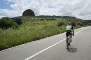 Nuraghe and Bike in Sardinia