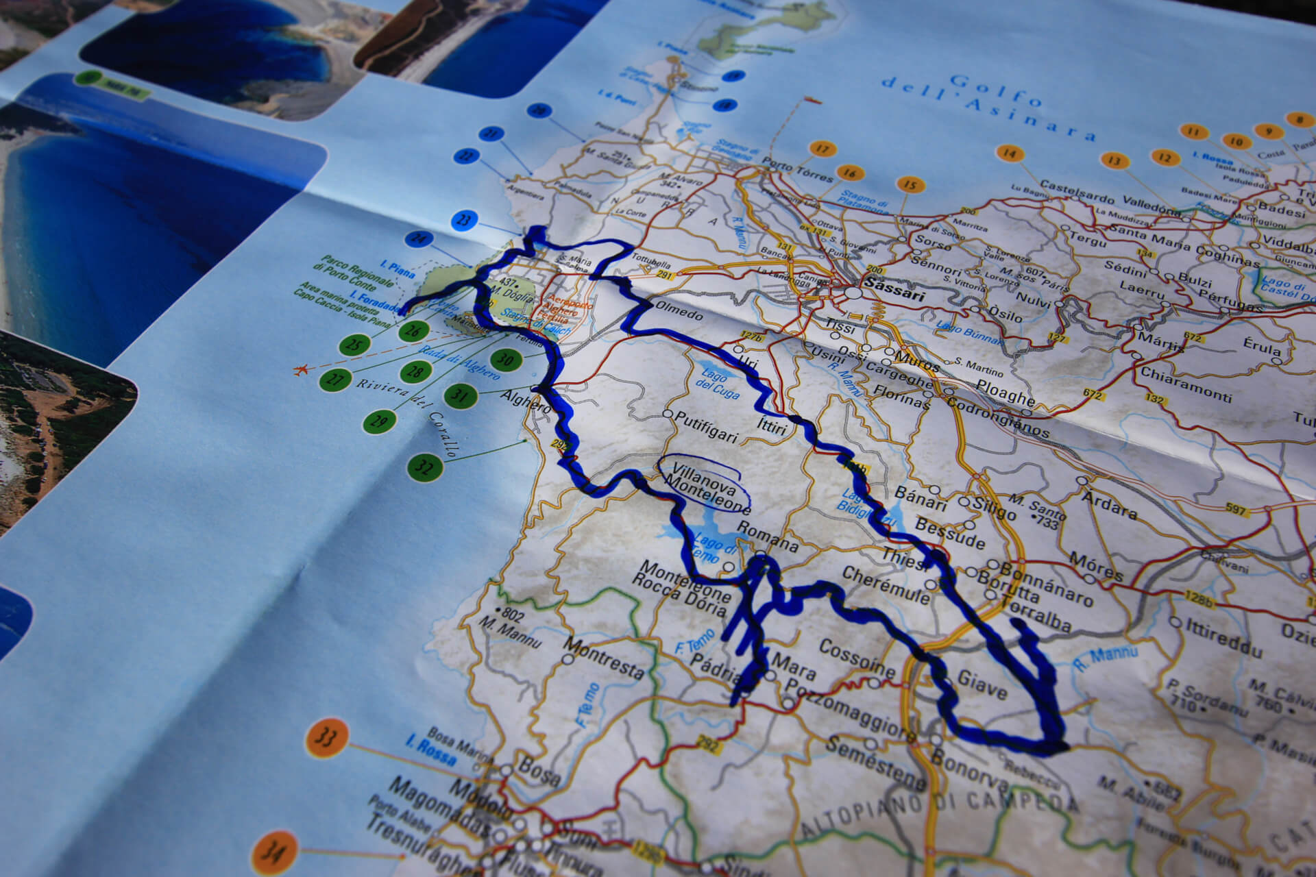 Planning a bike tour in Sardinia